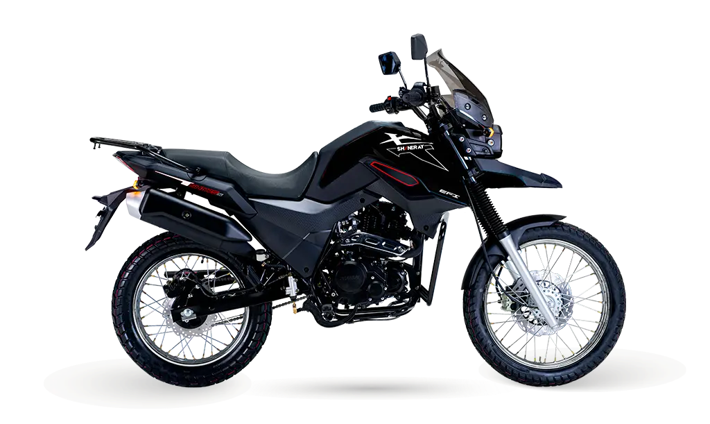 Moto 0 km na cor preta